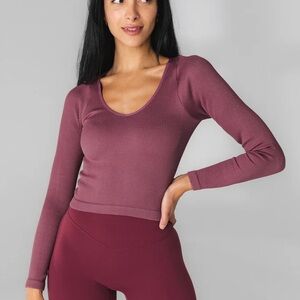 Vitality Synergy Open Back Top